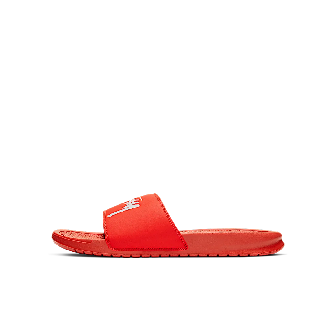 Nike Benassi Stussy Habanero Red