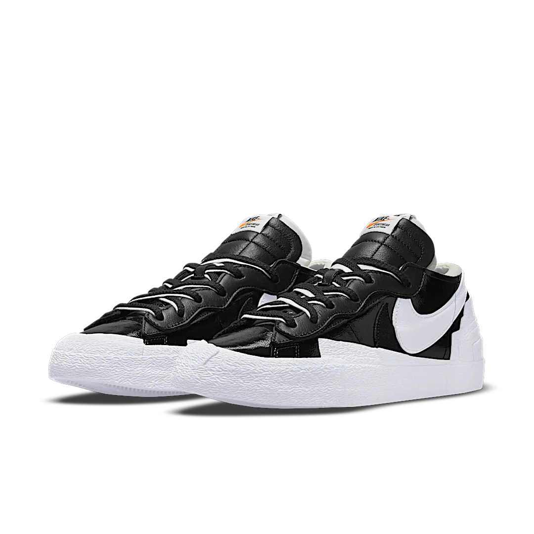 Nike Blazer Low Sacai Black Patent Leather