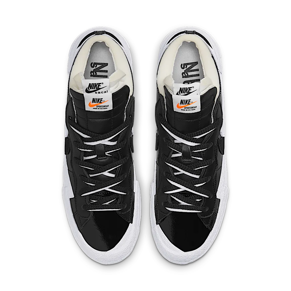Nike Blazer Low Sacai Black Patent Leather