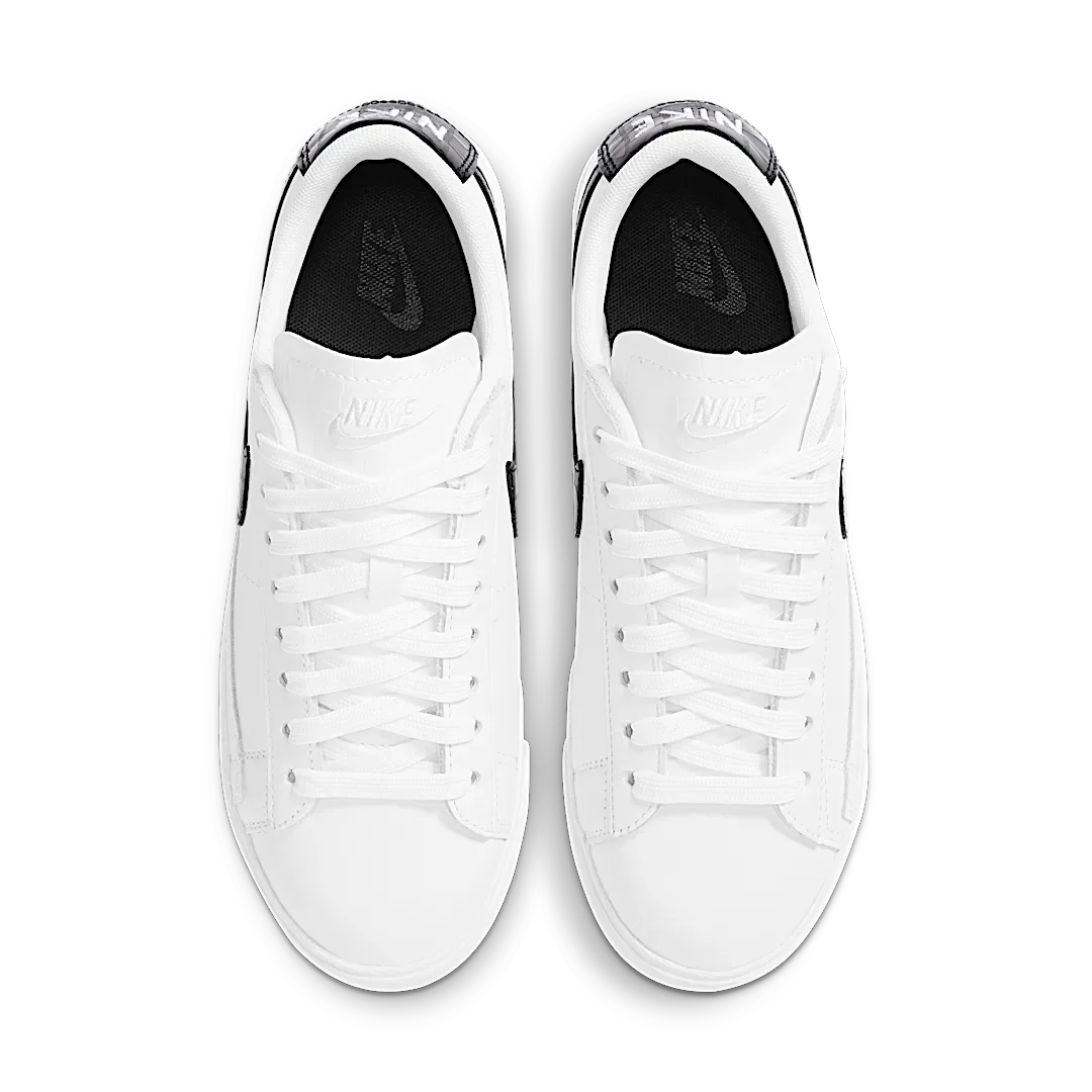 Nike Blazer Low White Black Croc