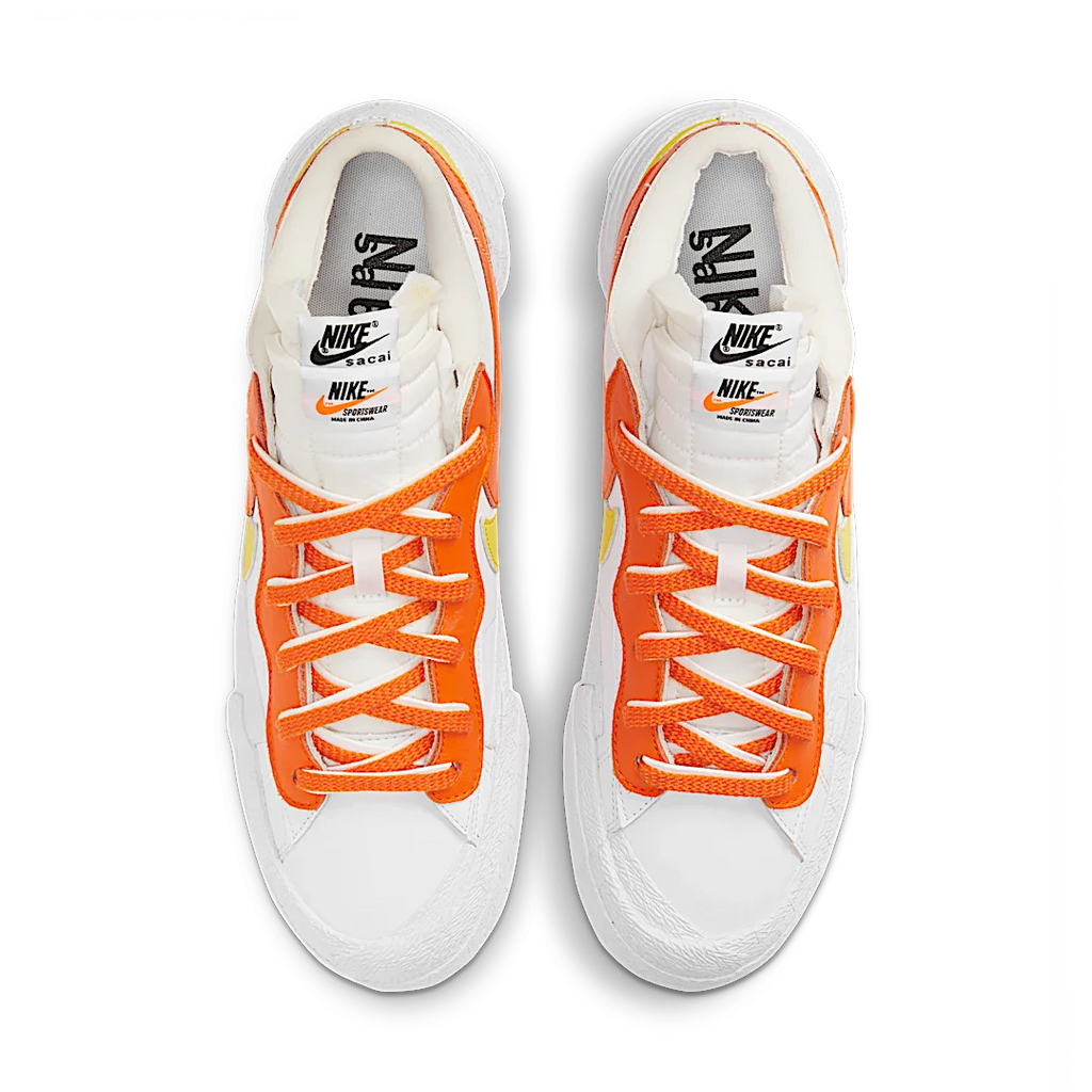 Nike Blazer Low sacai White Magma Orange