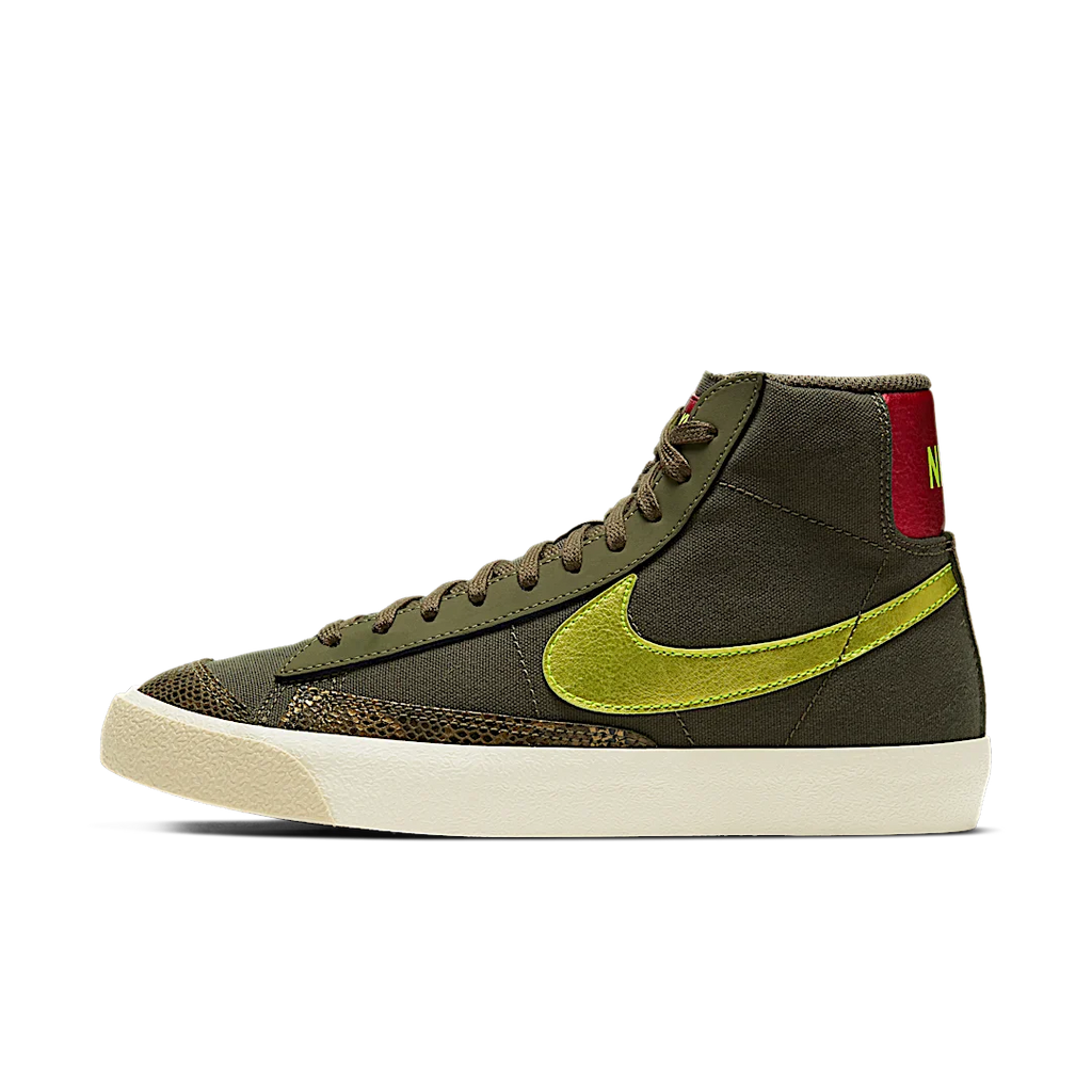 Nike Blazer Mid 77 Olive Snakeskin