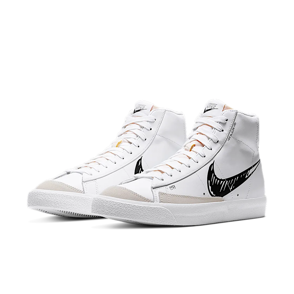 Nike Blazer Mid 77 Sketch White Black