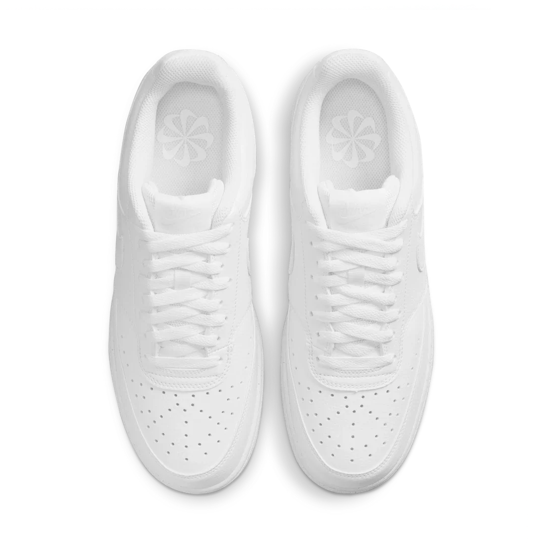 Nike Court Vision Low Next Nature Triple White