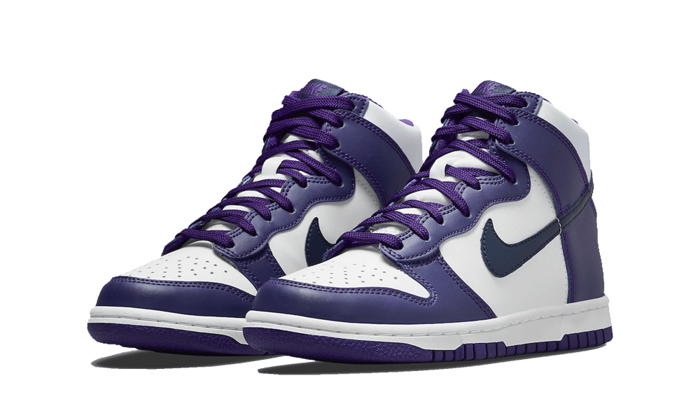 Nike Dunk High Electro Purple Midnight Navy