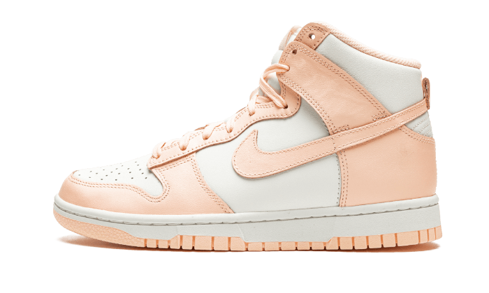 Nike Dunk High Sail Crimson Tint