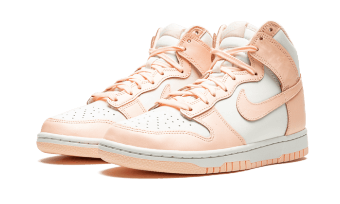 Nike Dunk High Sail Crimson Tint