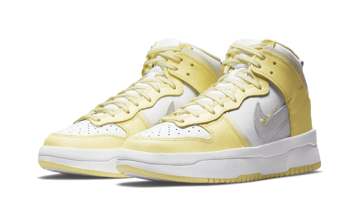 Nike Dunk High Up Light Lemon Yellow