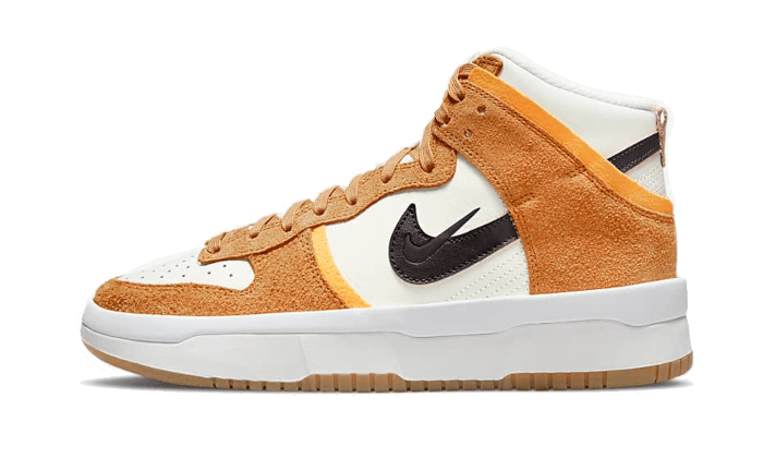Nike Dunk High Up Sail Sunset Pink Glaze Rush Maroon