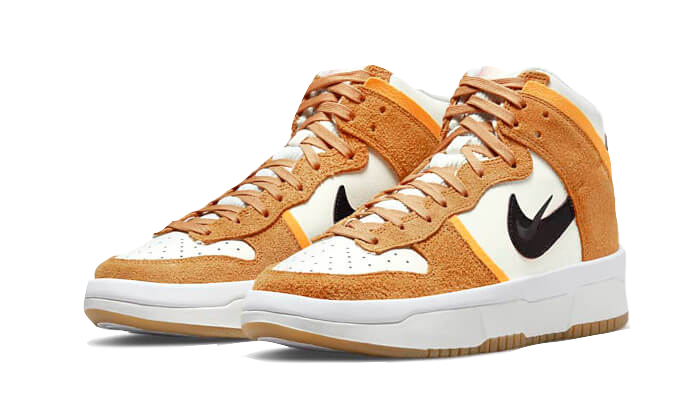 Nike Dunk High Up Sail Sunset Pink Glaze Rush Maroon