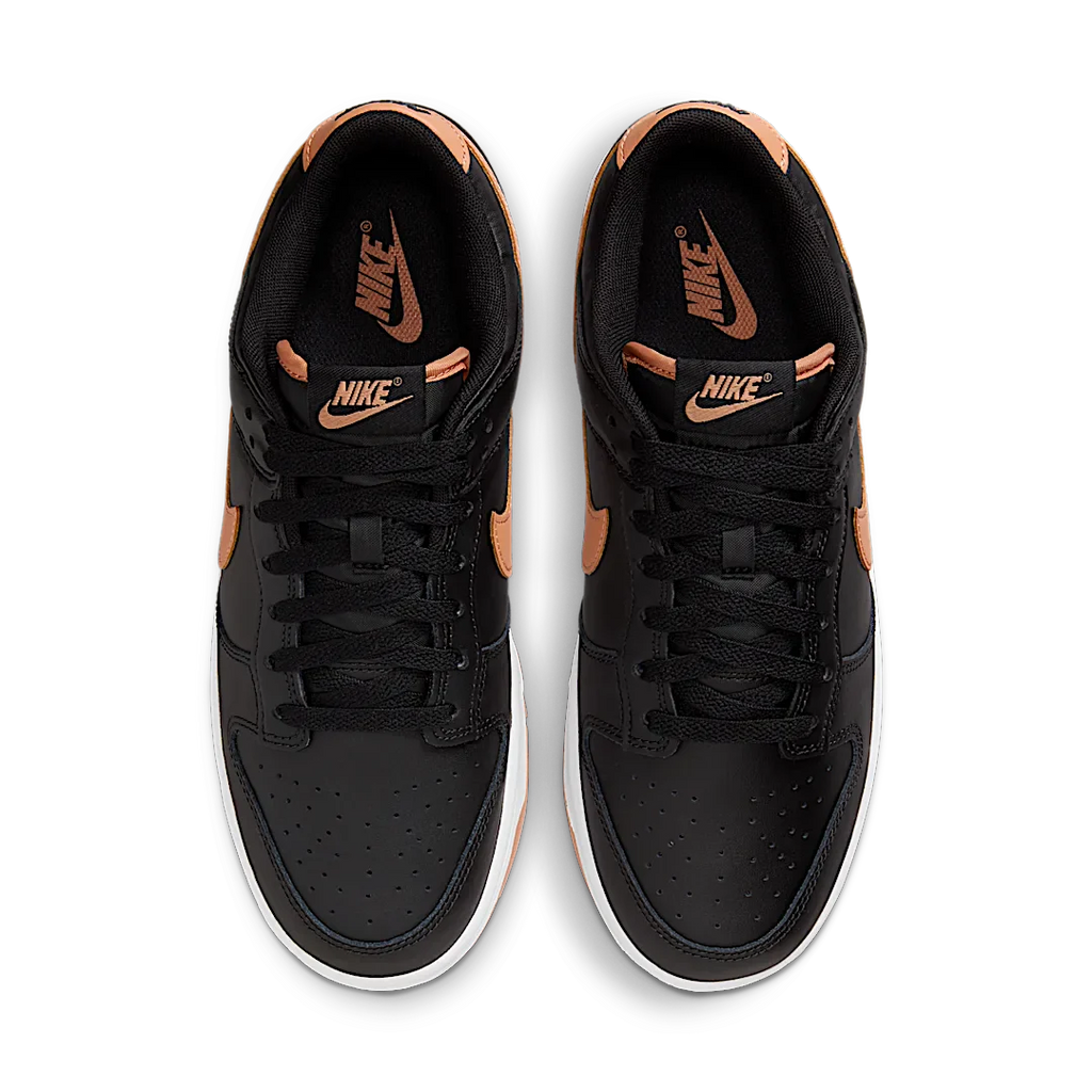 Nike Dunk Low Black Amber Brown