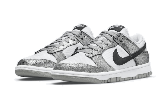 Nike Dunk Low Golden Gals Metallic Silver