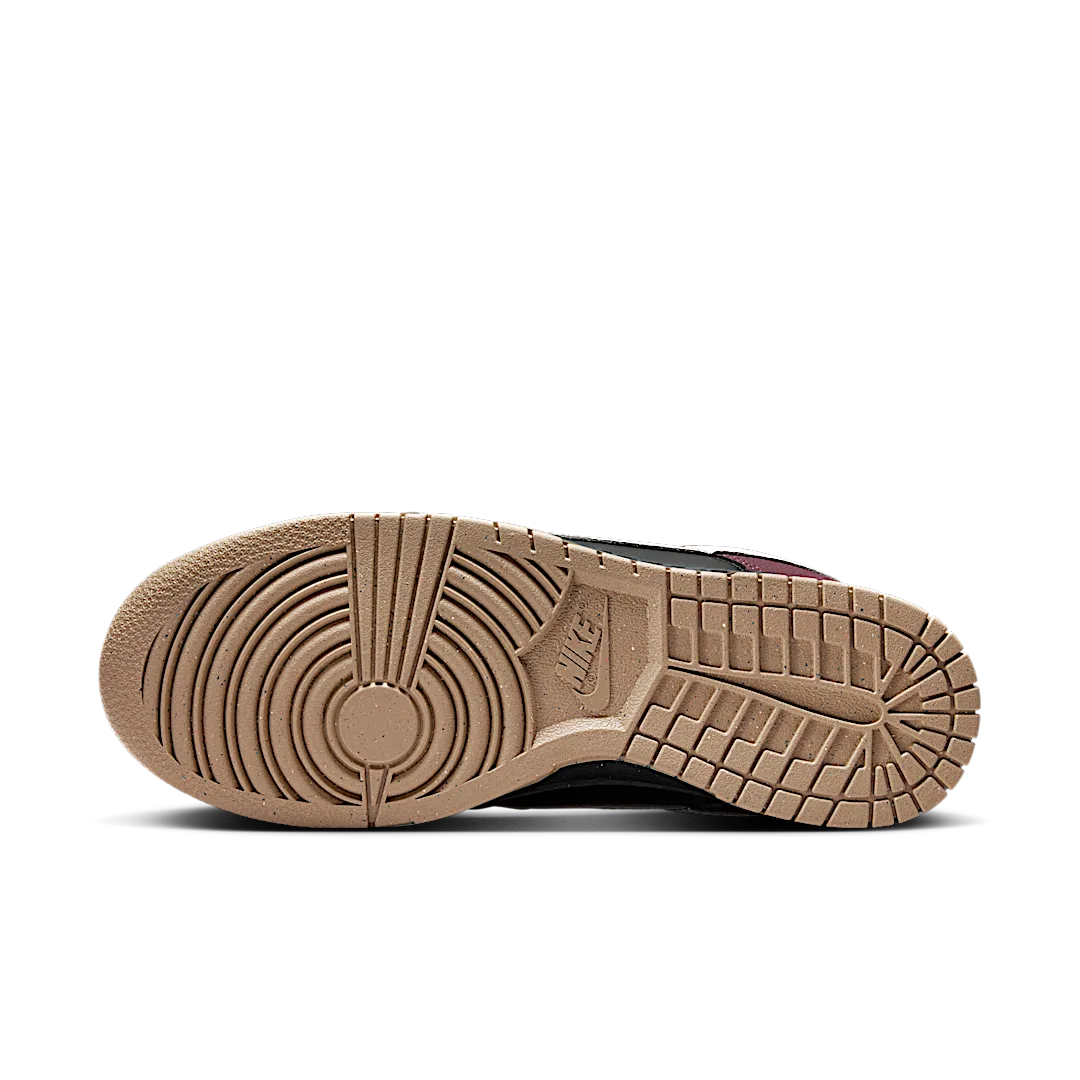Nike Dunk Low Next Nature Burgundy Crush Black