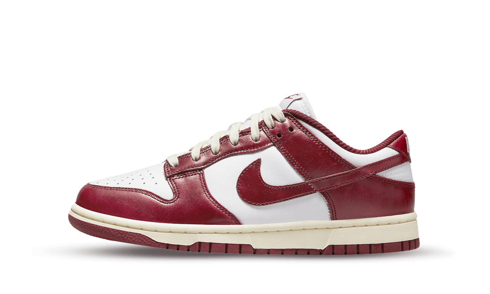 Nike Dunk Low PRM Vintage Team Red