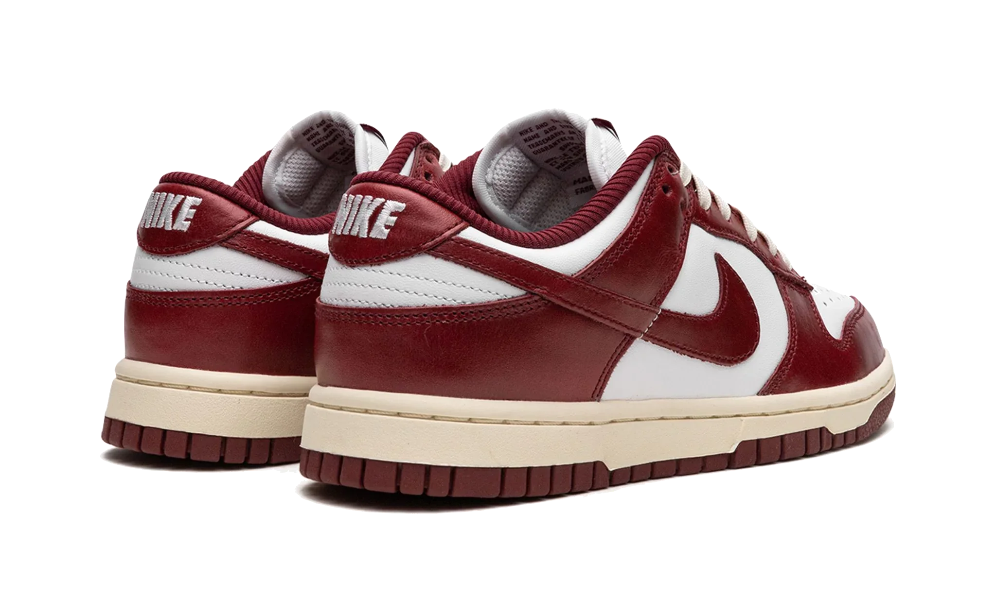 Nike Dunk Low PRM Vintage Team Red