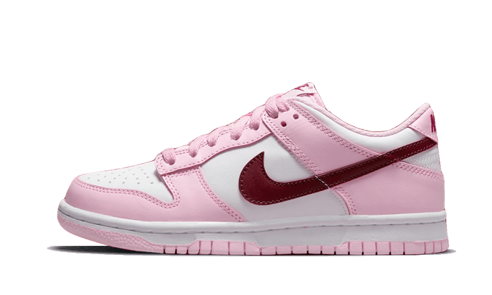 Nike Dunk Low Pink Foam Red White