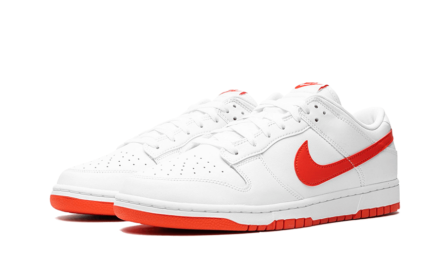 Nike Dunk Low Retro White Picante Red