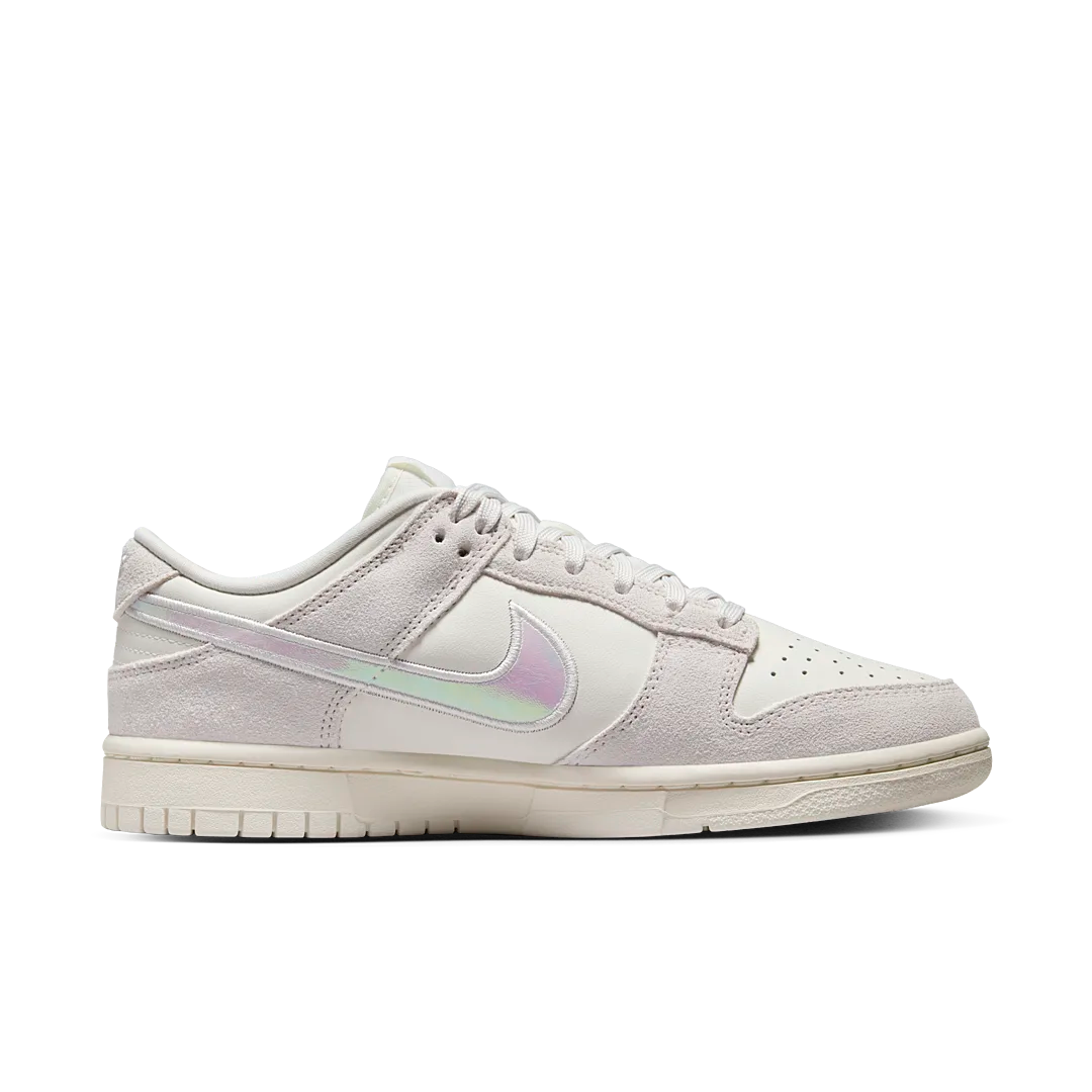 Nike Dunk Low Sail Iridescent Swoosh