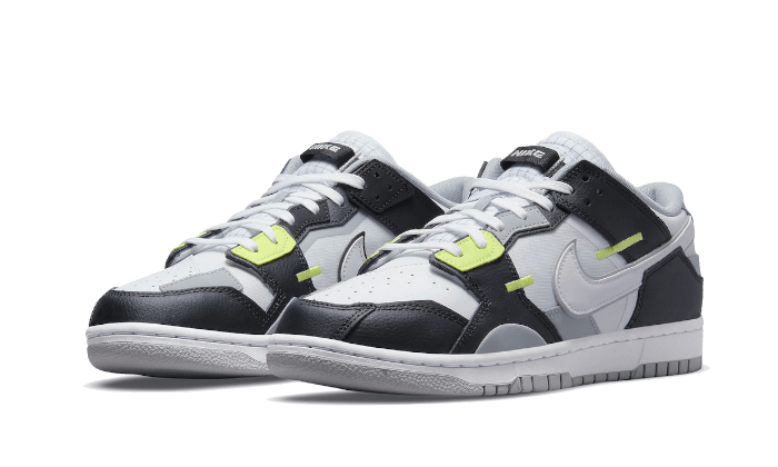 Nike Dunk Low Scrap Wolf Grey Light Lemon Twist