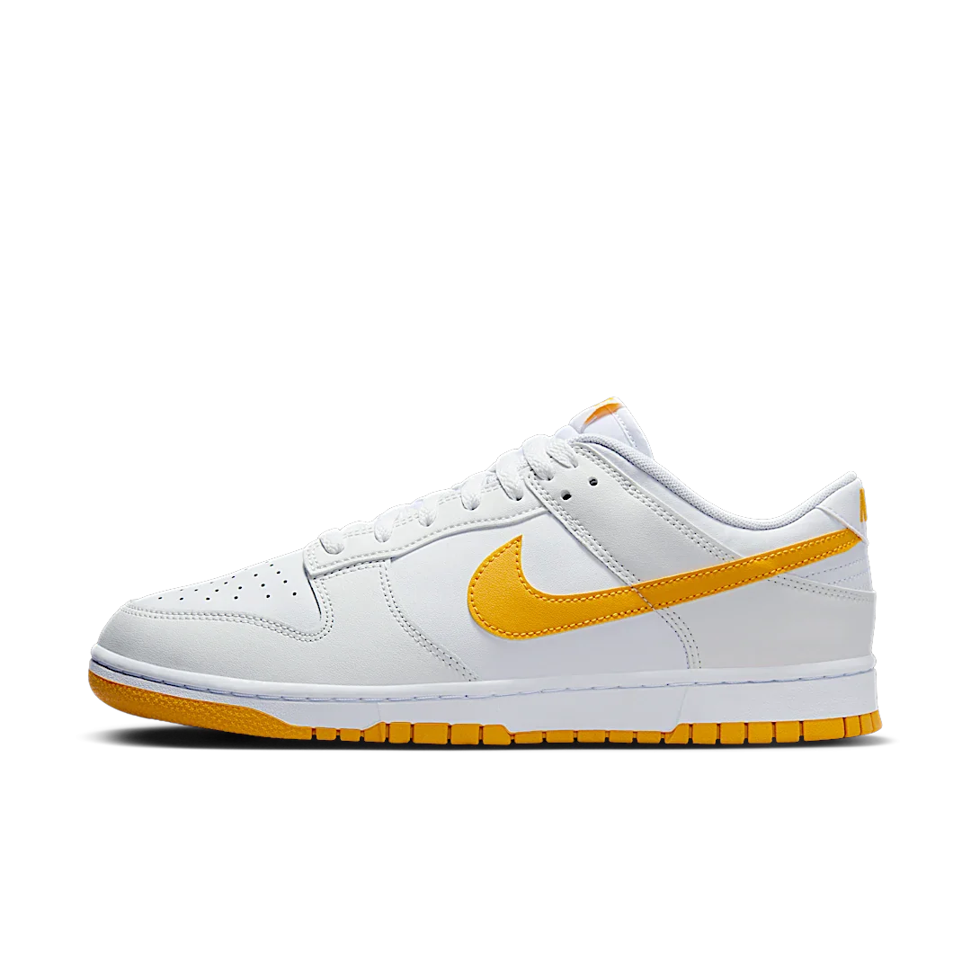 Nike Dunk Low White University Gold