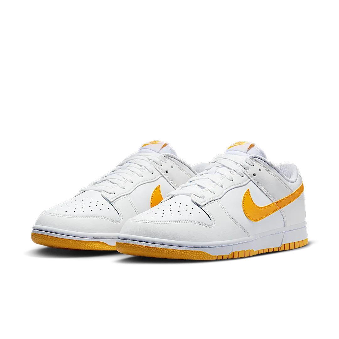 Nike Dunk Low White University Gold