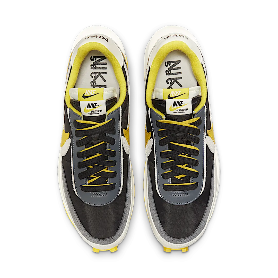 Nike LD Waffle sacai Undercover Black Bright Citron