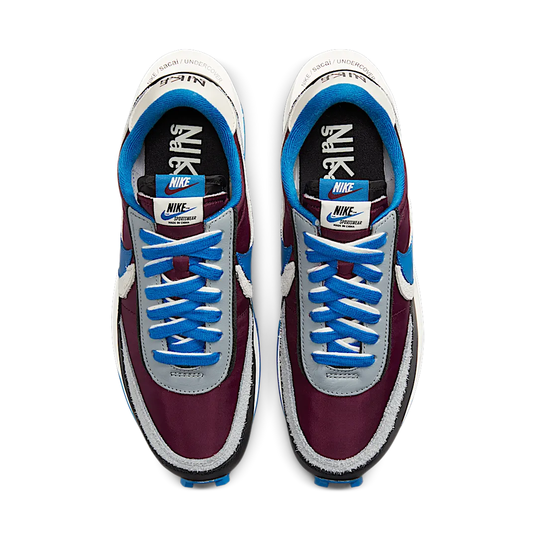 Nike LD Waffle sacai Undercover Night Maroon Team Royal