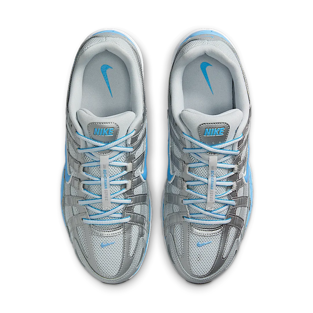 Nike P-6000 Metallic Platinum Pure Platinum Metallic Silver University Blue