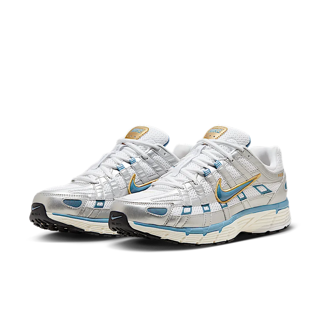 Nike P-6000 Metallic Silver Aegean Storm