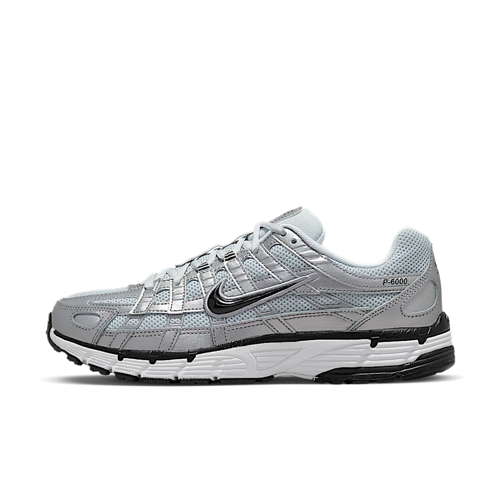 Nike P-6000 Metallic Silver Pure Platinum