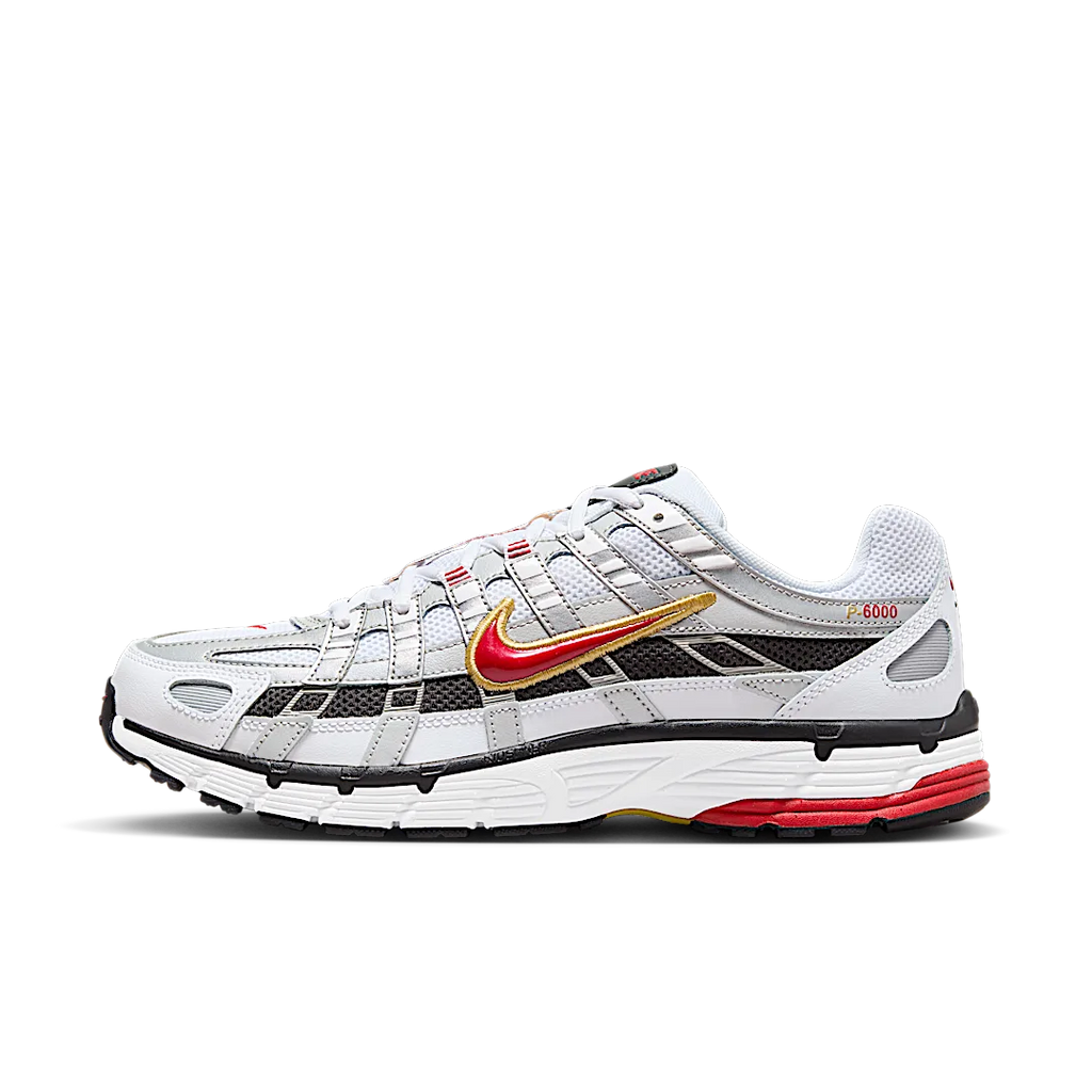 Nike P-6000 Platinum Varsity Red