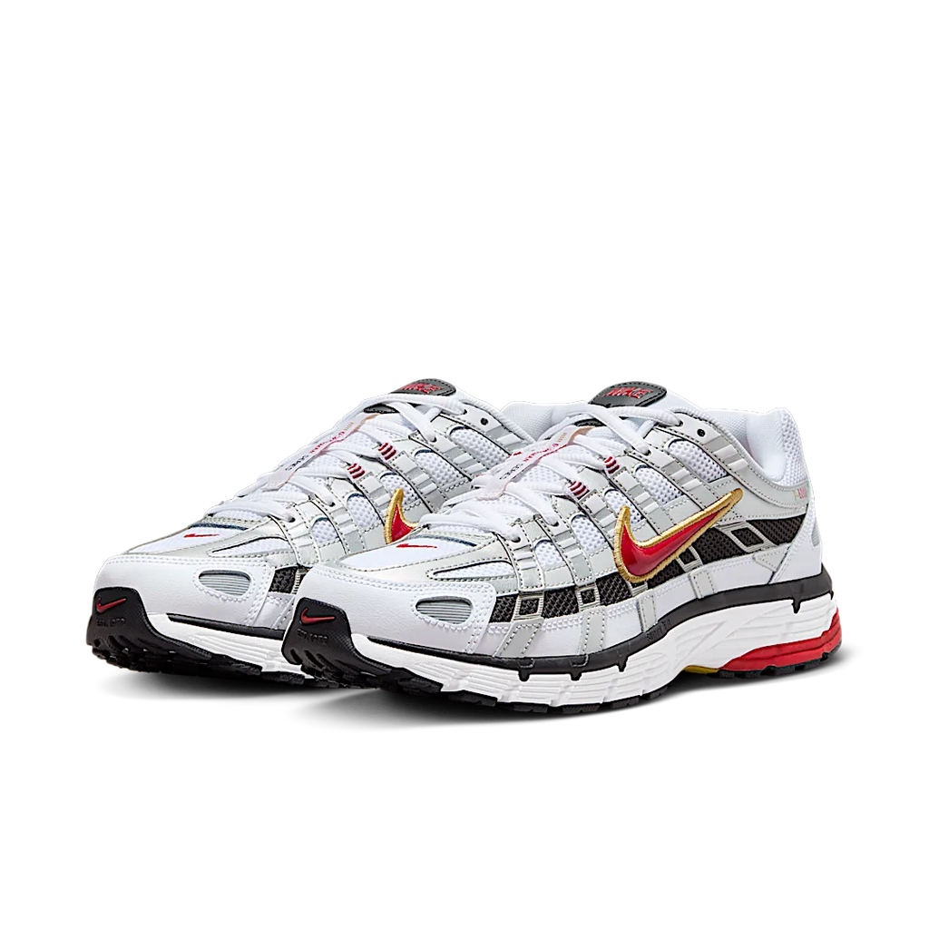 Nike P-6000 Platinum Varsity Red