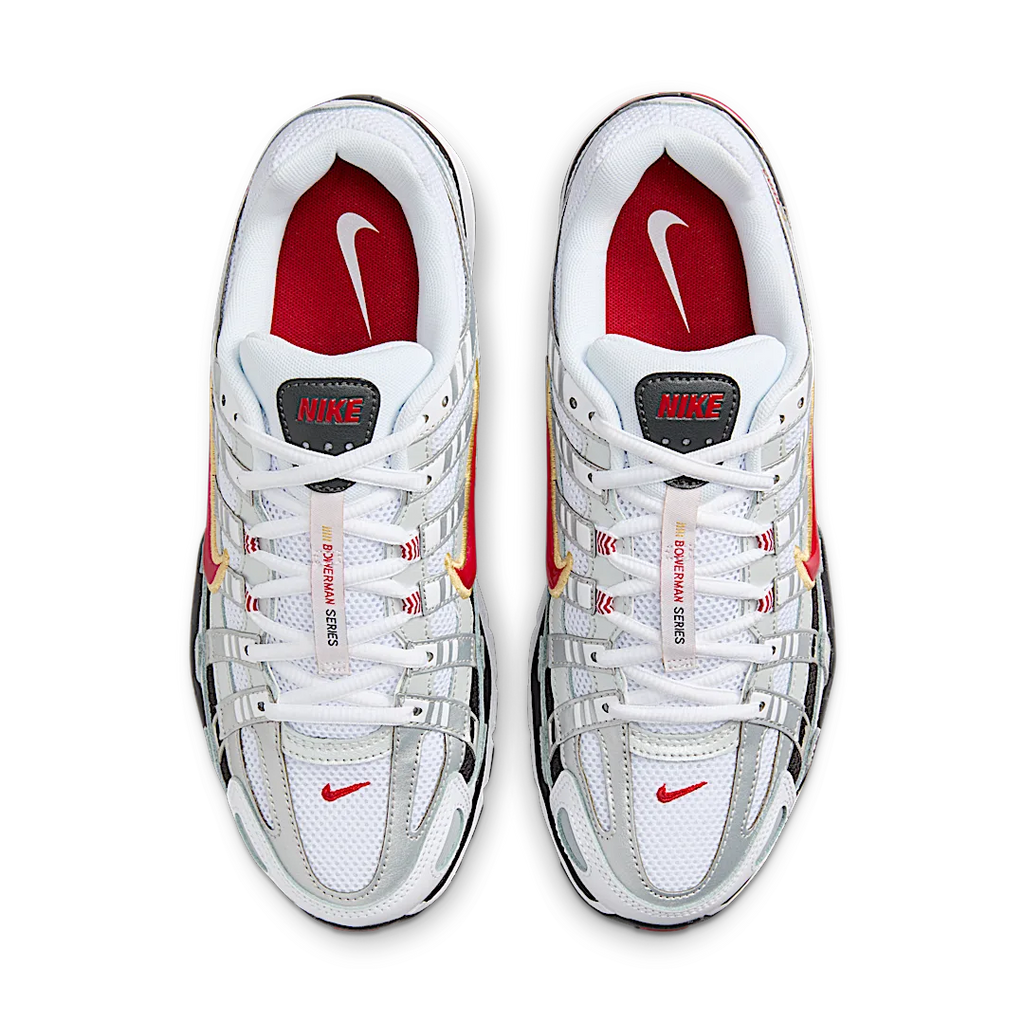 Nike P-6000 Platinum Varsity Red