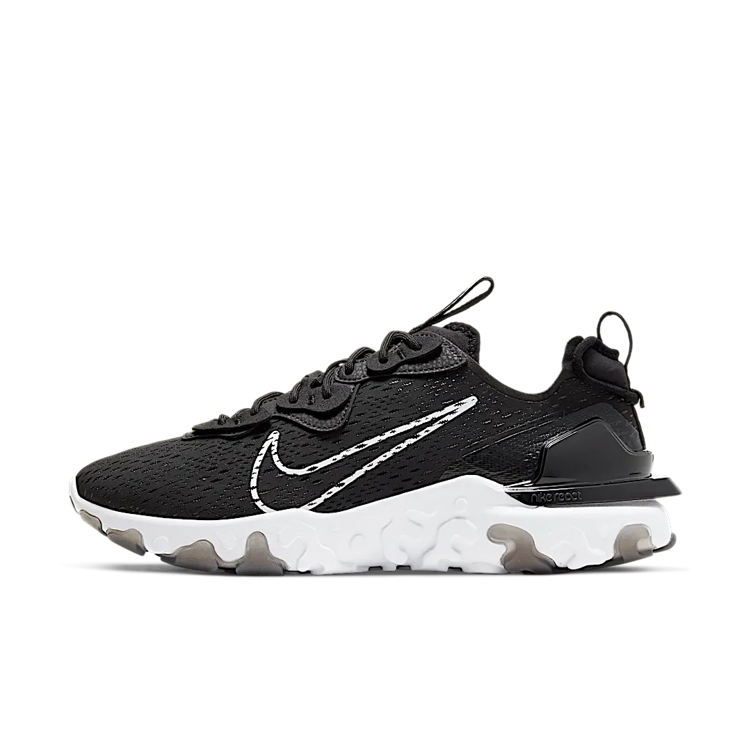 Nike React Vision Black White