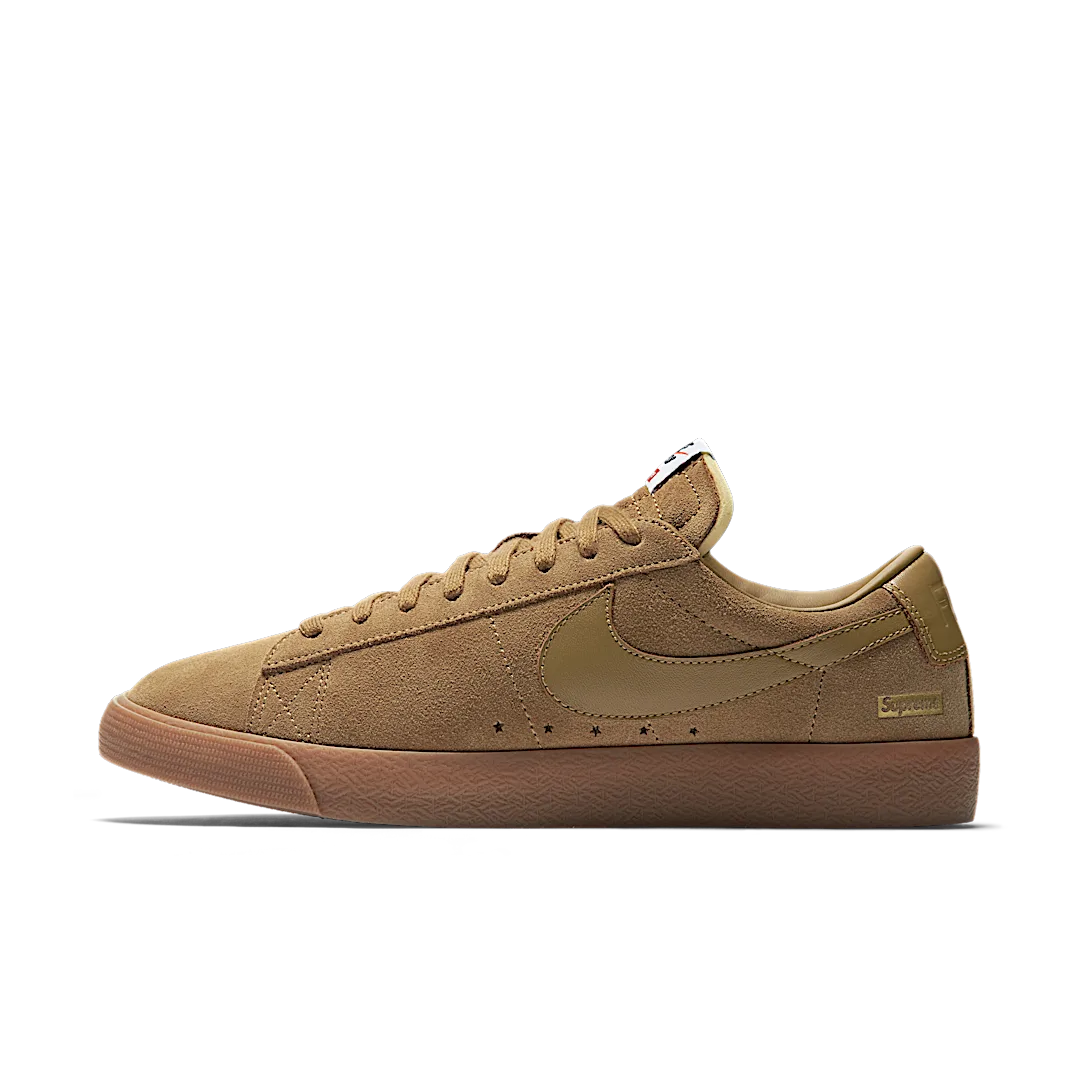 Nike SB Blazer Low GT Supreme Golden Beige