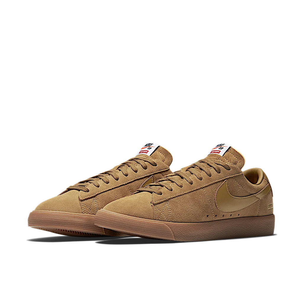 Nike SB Blazer Low GT Supreme Golden Beige