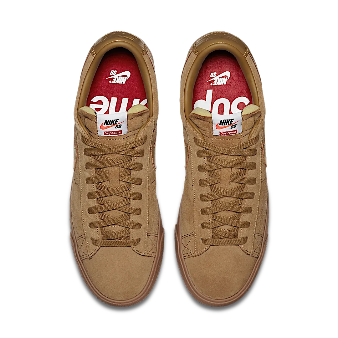 Nike SB Blazer Low GT Supreme Golden Beige
