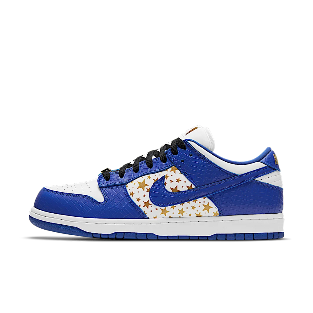 Nike SB Dunk Low Supreme Stars Hyper Royal (2021)