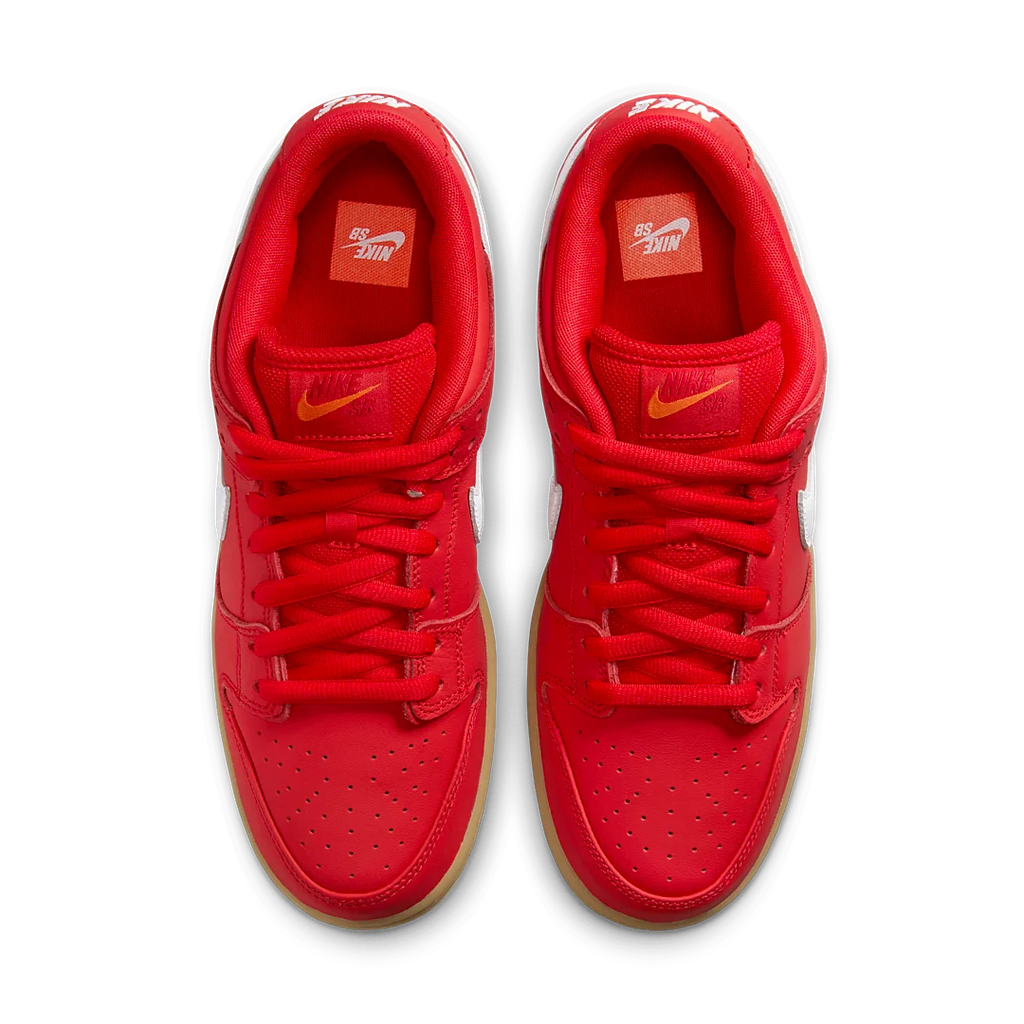 Nike SB Dunk Low University Red Gum