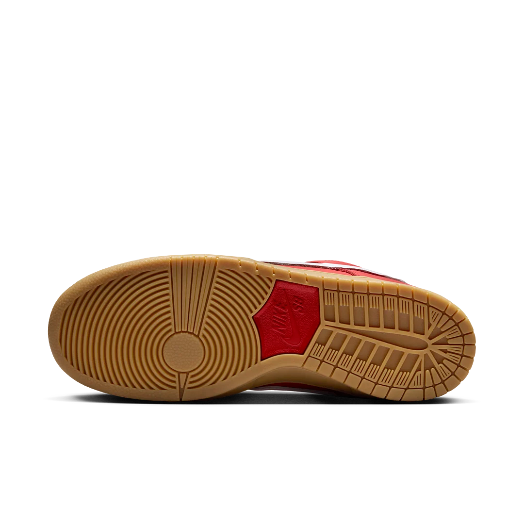Nike SB Dunk Low University Red Gum