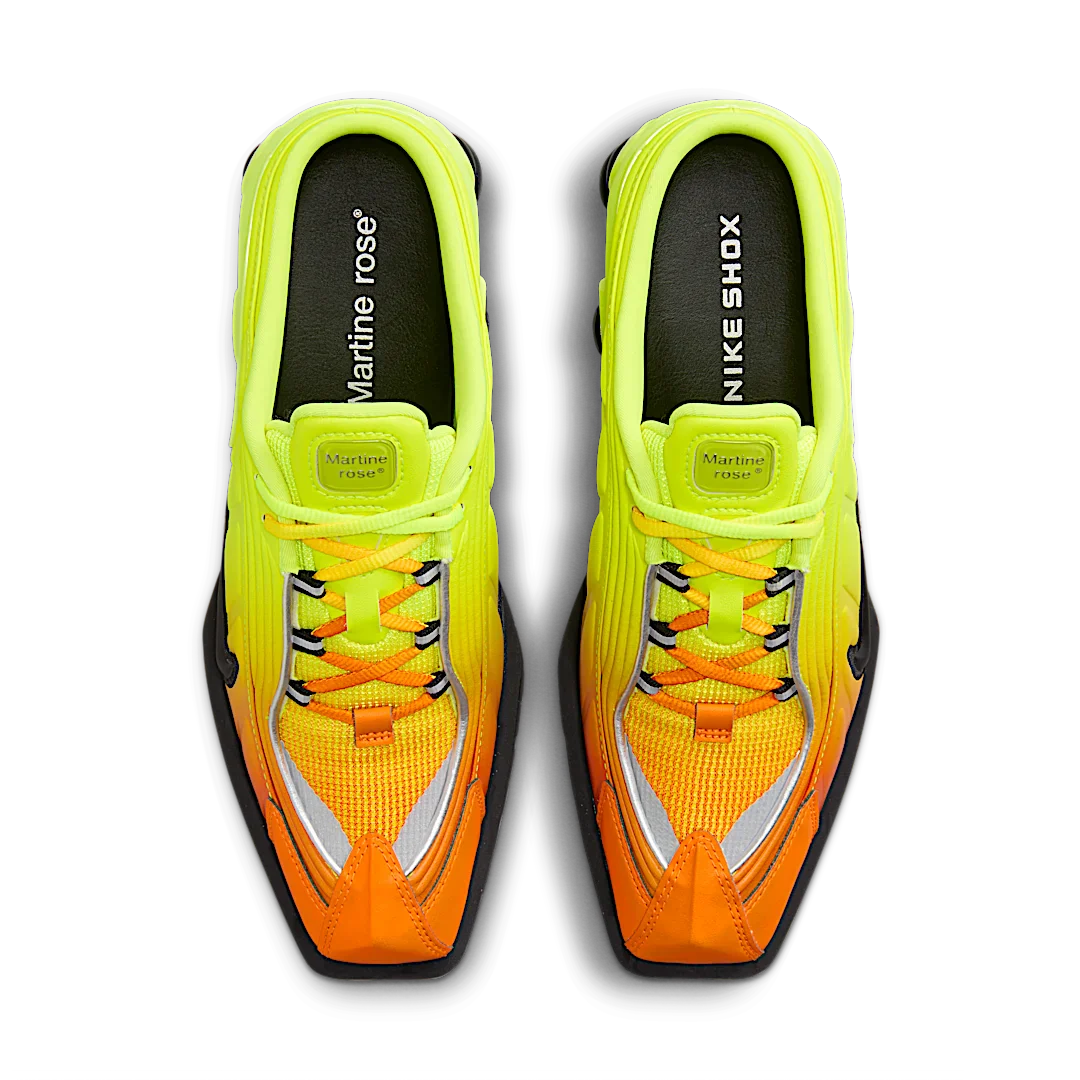 Nike Shox MR4 Mule Martine Rose Safety Orange