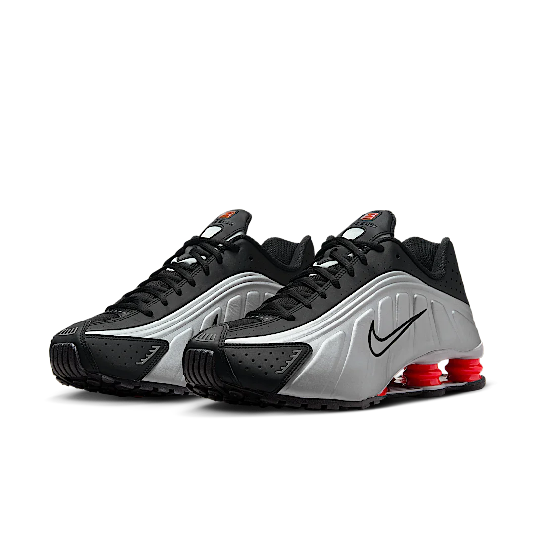 Nike Shox R4 Black Metallic Silver (2018/2024)