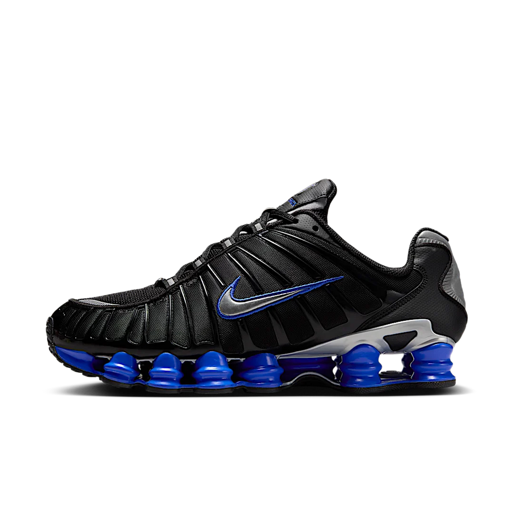 Nike Shox TL Black Racer Blue Metallic Silver