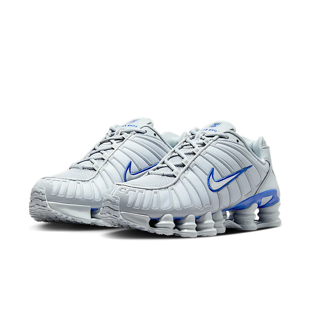 Nike Shox TL Wolf Grey Metallic Silver Blue