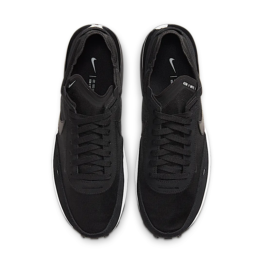 Nike Waffle One Black White