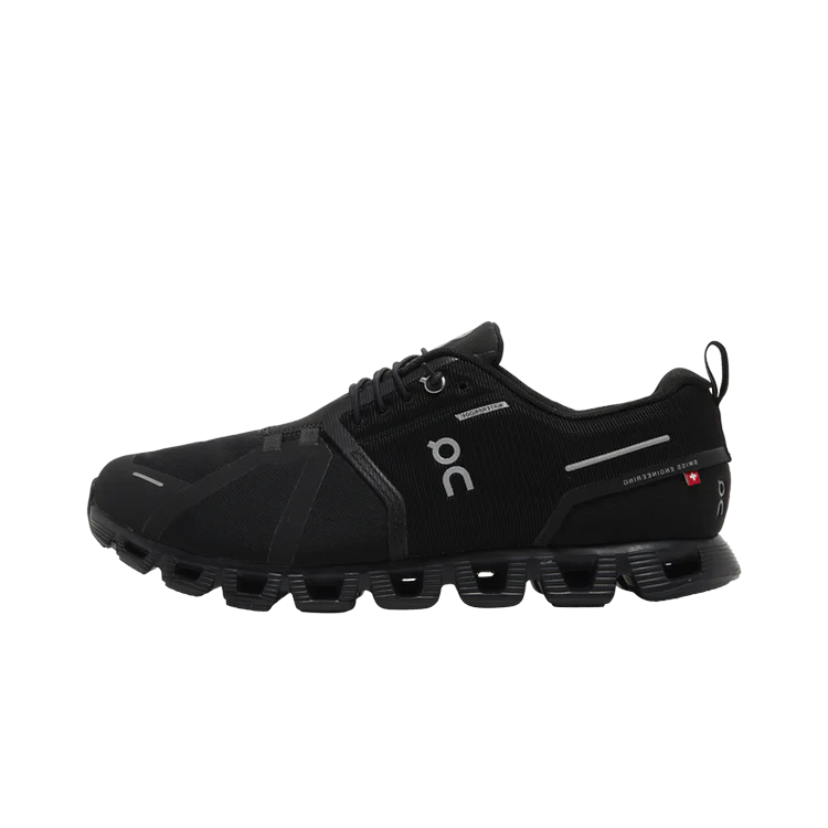 On Running Cloud 5 Waterproof All Black