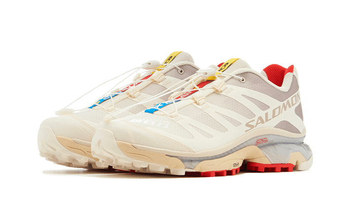 Salomon XT-4 OG Vanilla Ice Fiery Red