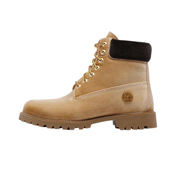 Timberland 6" Boot Off White Wheat Velvet