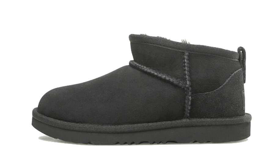 UGG Classic Ultra Mini Boot Black (Kids)