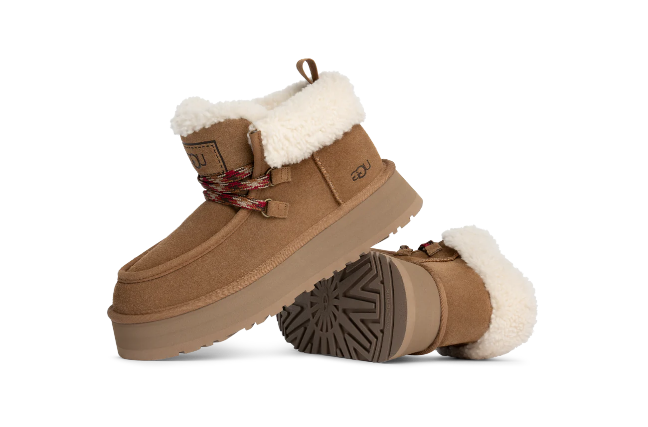 UGG Funkarra Cabin Cuff Boot Chestnut